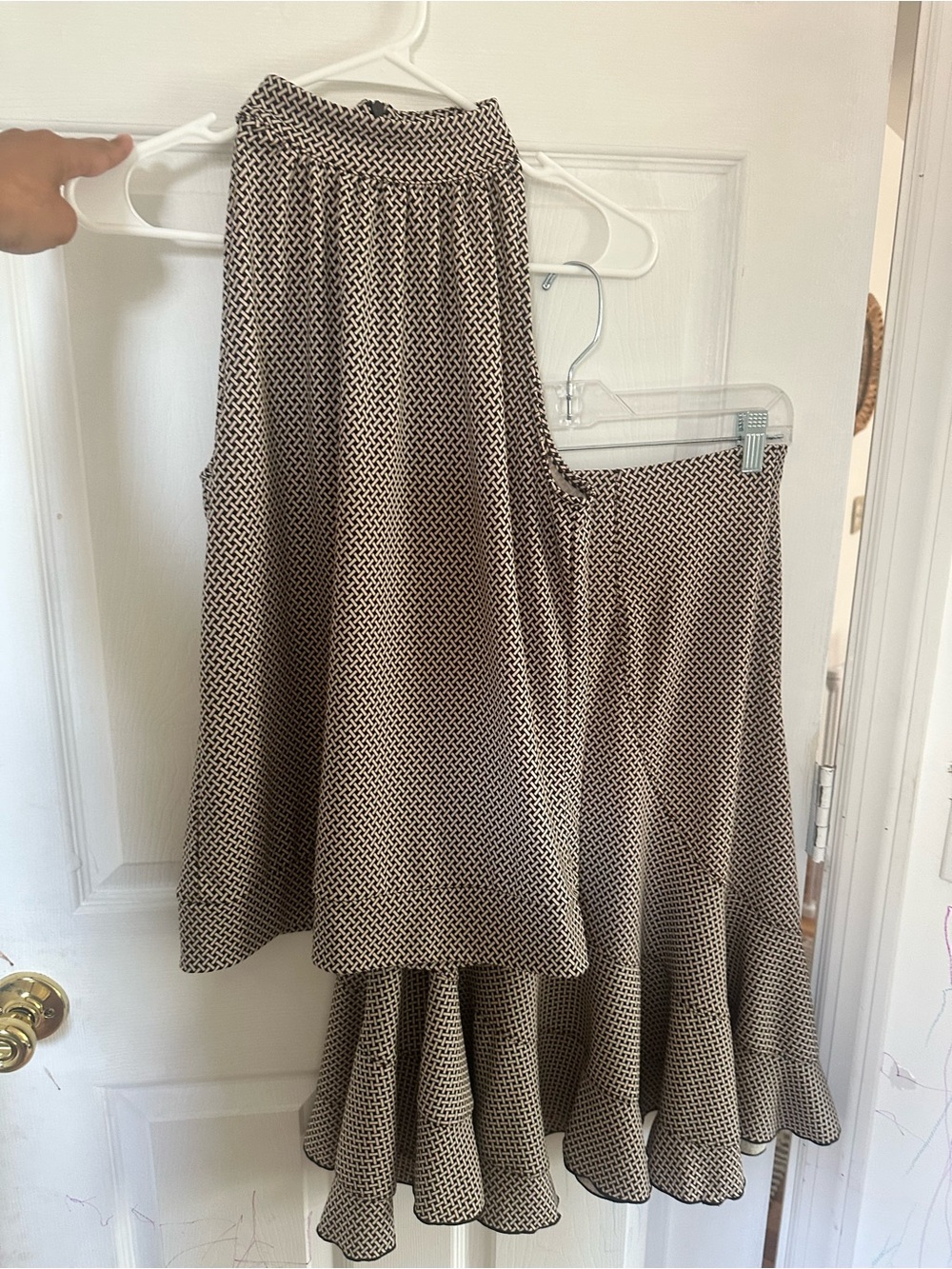 Liz Clairborne 2piece top and skirt y2k Vintage set RARE